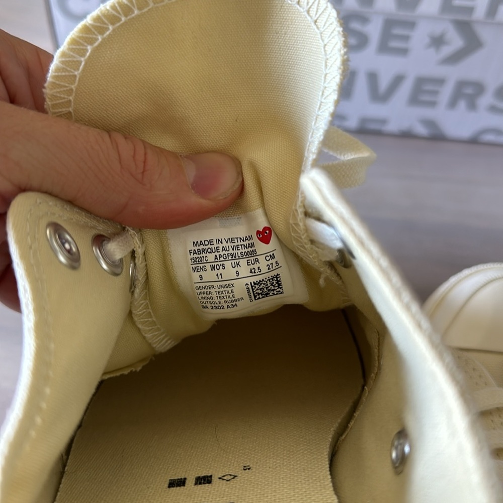 Comme des garcons Converse (play) -Brand New - Picture 5 of 9